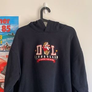 Vintage Disneyland Hooded Sweatshirt